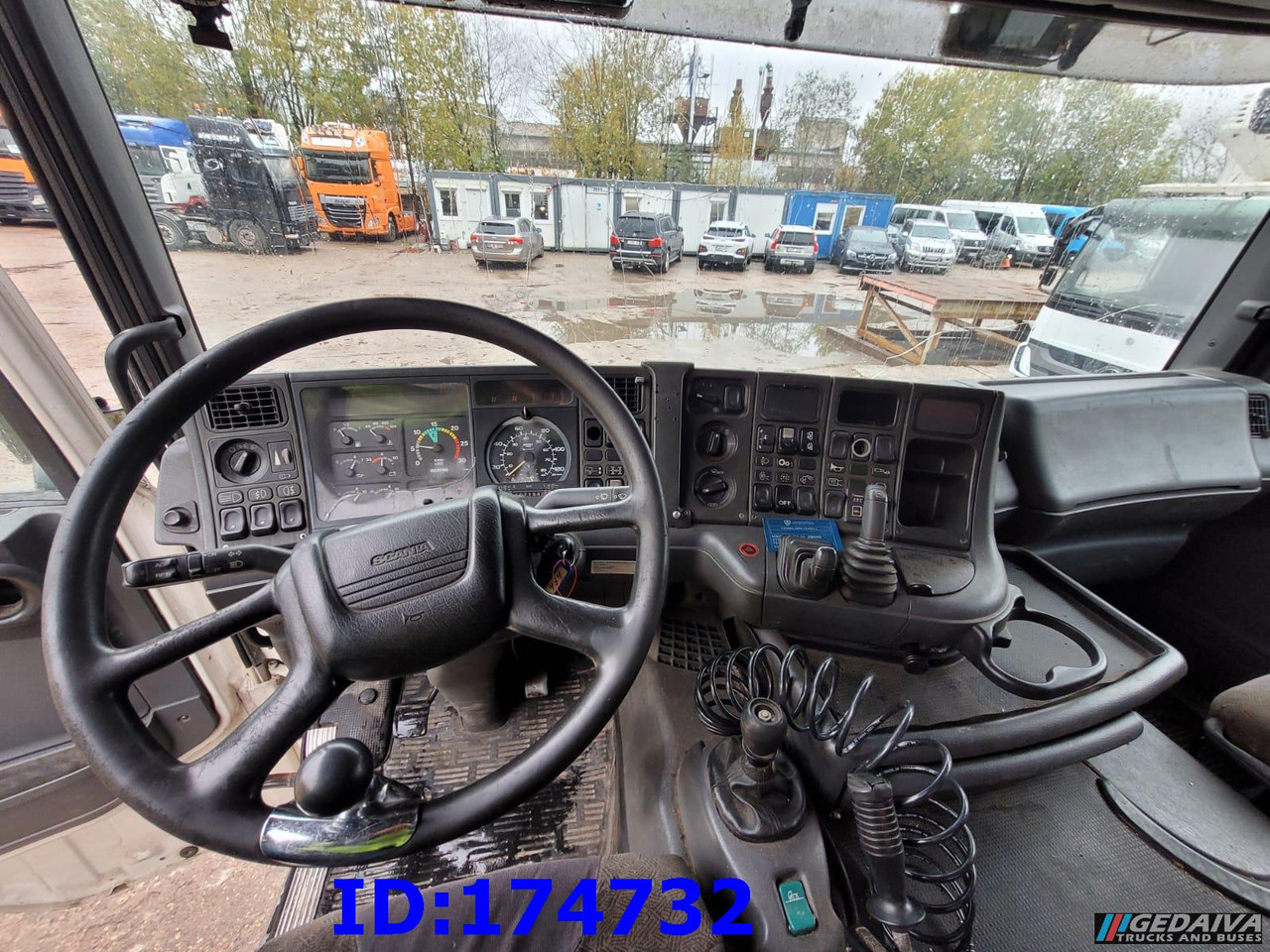 Тросовый мультилифт SCANIA 144 - 6x4 - Full Steel - Big Axles - 3 Pedals: фото 9
