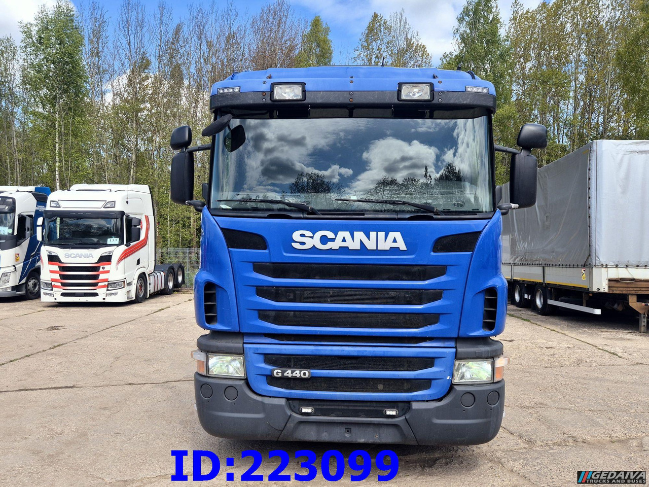 SCANIA G440 6x2 + Crane HIAB X-Hiduo 188 - Грузовик бортовой/ Платформа: фото 2 SCANIA G440 6x2 + Crane HIAB X-Hiduo 188 - Грузовик бортовой/ Платформа: фото 2