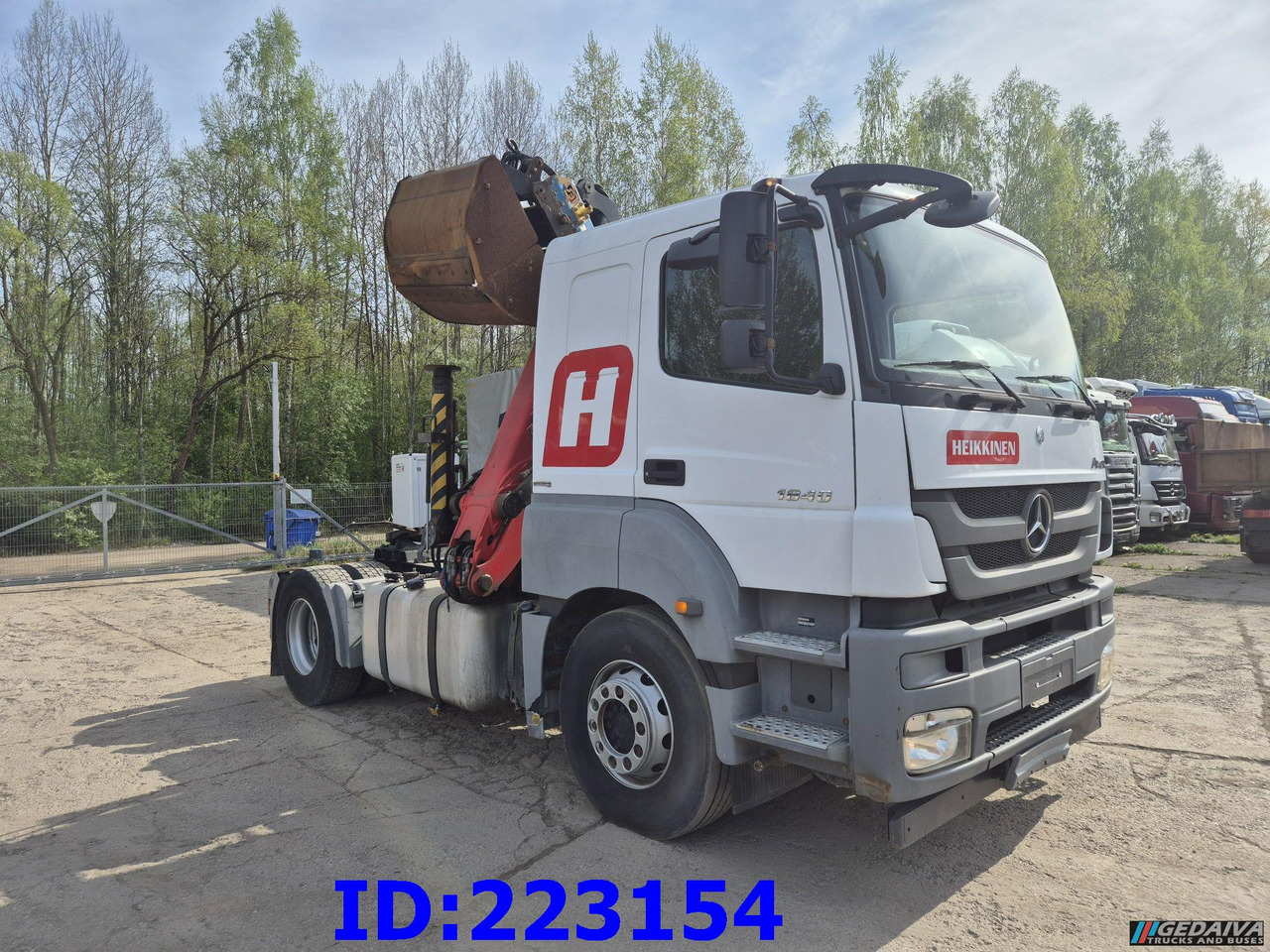 MERCEDES-BENZ Axor 1840 + Crane Epsilon Palfinger 0150Z - Тягач: фото 4 MERCEDES-BENZ Axor 1840 + Crane Epsilon Palfinger 0150Z - Тягач: фото 4