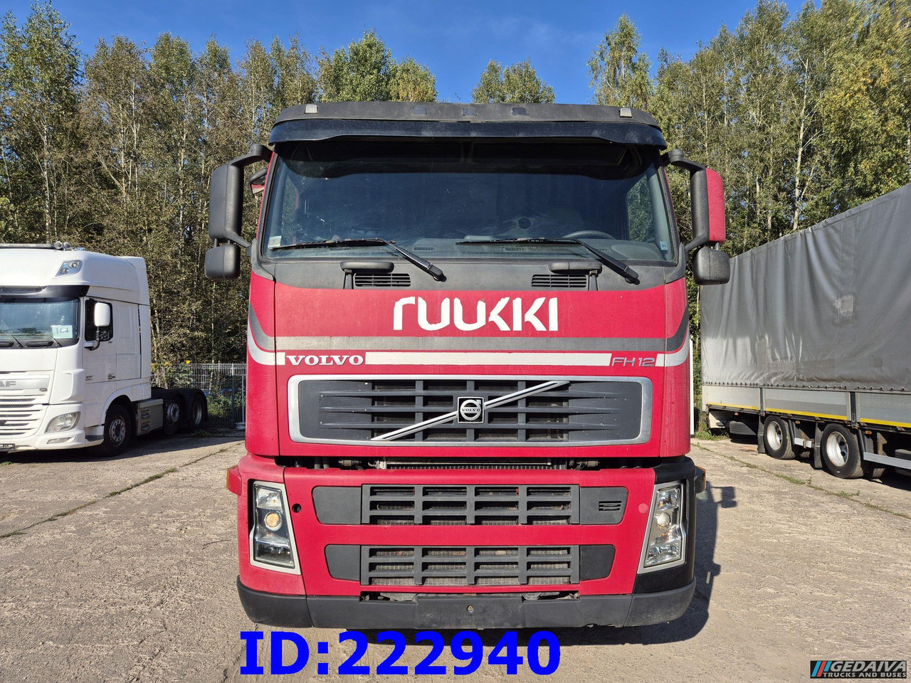 VOLVO FH12 420HP + Crane Palfinger PK9501 - Грузовик бортовой/ Платформа: фото 2 VOLVO FH12 420HP + Crane Palfinger PK9501 - Грузовик бортовой/ Платформа: фото 2