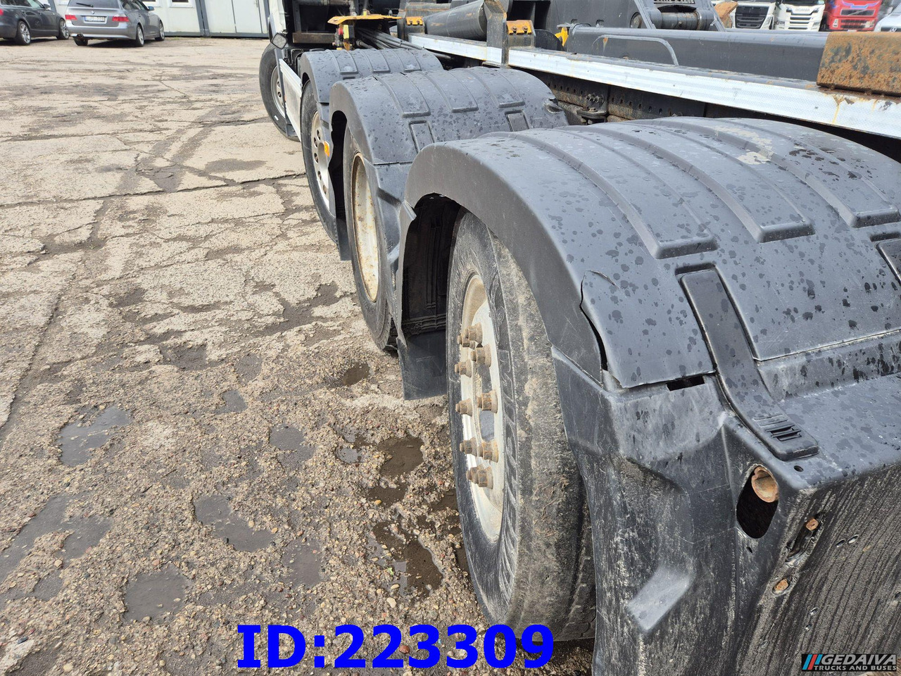 Крюковой мультилифт VOLVO FH13 540HP 8x2  Hook lift (2axles steering - 2 axles lifting): фото 8