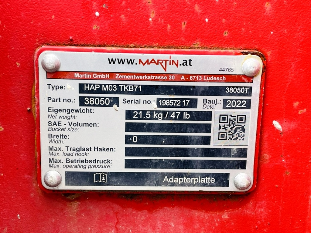 Huppi 92 (4093) - Гидромолот: фото 5 Huppi 92 (4093) - Гидромолот: фото 5