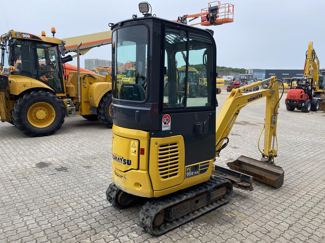 Komatsu PC16R-3HS PROP - Мини-экскаватор: фото 4 Komatsu PC16R-3HS PROP - Мини-экскаватор: фото 4