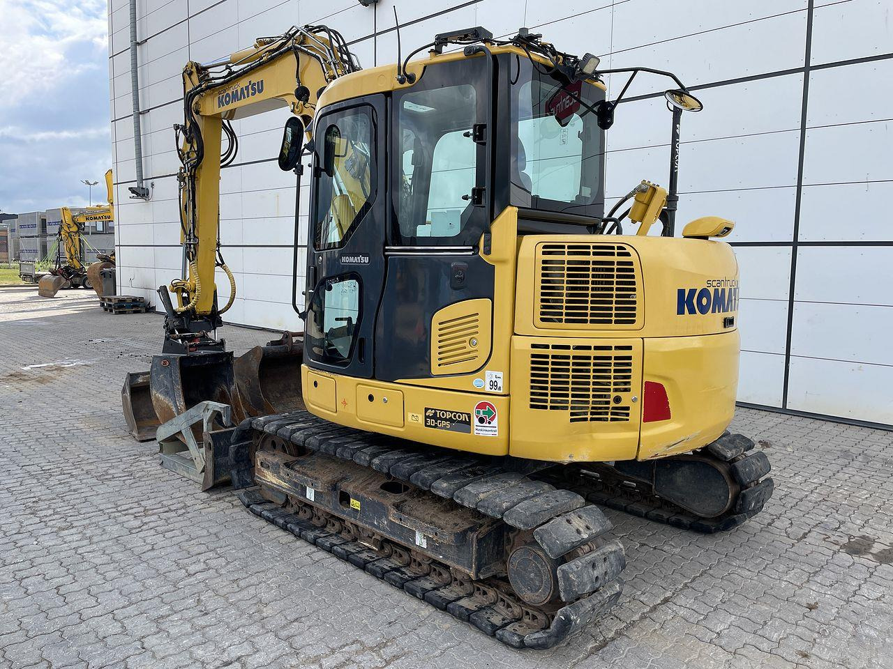 Komatsu PC88MR-10 med Topcon - Мини-экскаватор: фото 2 Komatsu PC88MR-10 med Topcon - Мини-экскаватор: фото 2