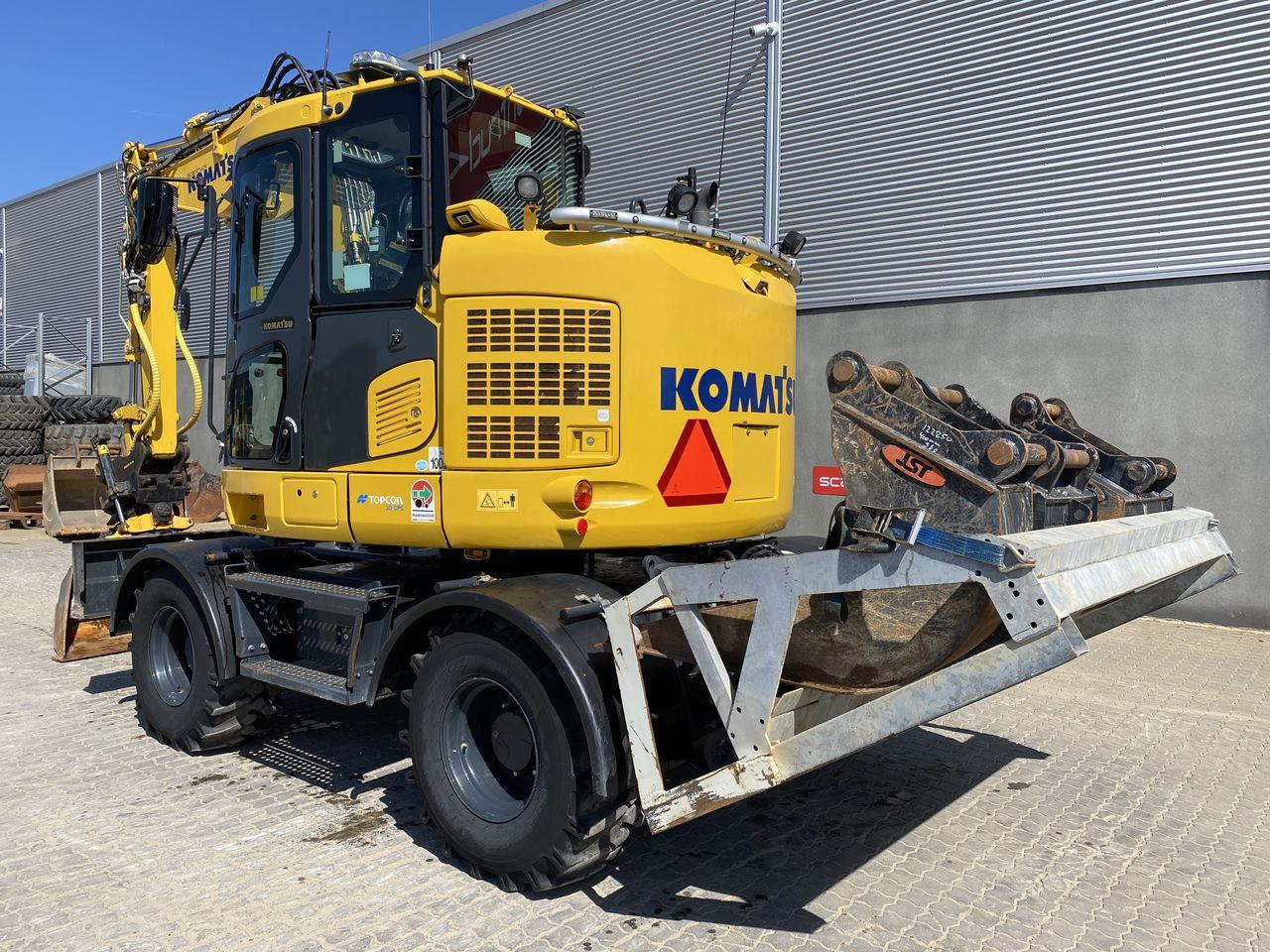Komatsu PW118MR-11 - Колёсный экскаватор: фото 2 Komatsu PW118MR-11 - Колёсный экскаватор: фото 2