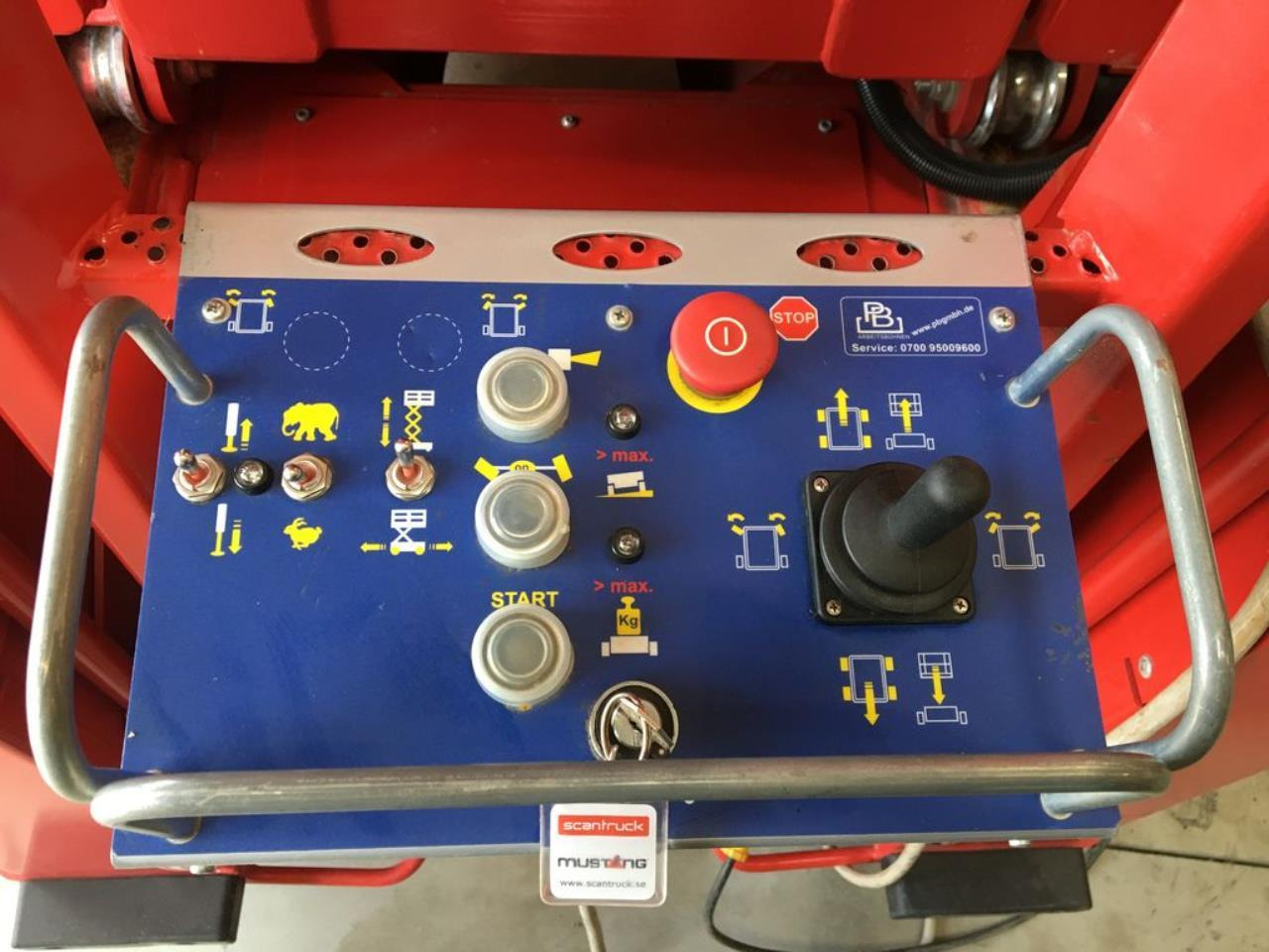 PB S225-12ES - Ножничный подъемник: фото 5 PB S225-12ES - Ножничный подъемник: фото 5