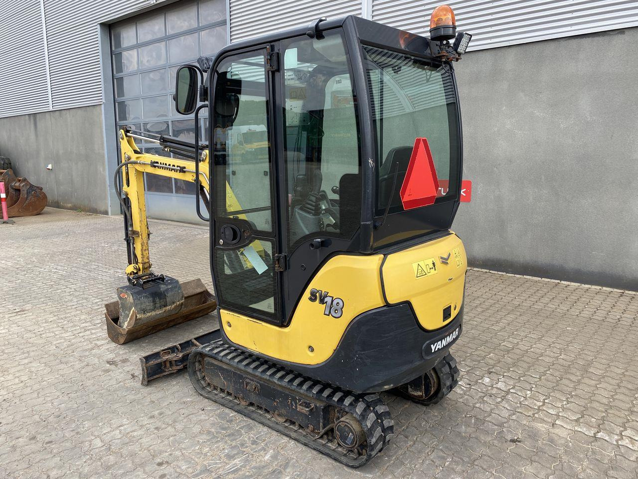 Yanmar SV18 - Мини-экскаватор: фото 2 Yanmar SV18 - Мини-экскаватор: фото 2