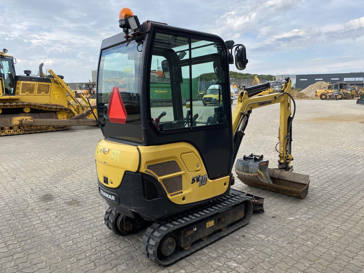 Yanmar SV18 - Мини-экскаватор: фото 4 Yanmar SV18 - Мини-экскаватор: фото 4