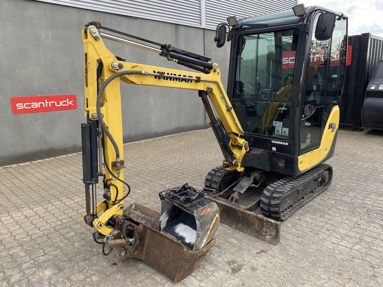 Yanmar SV18 - Мини-экскаватор: фото 1 Yanmar SV18 - Мини-экскаватор: фото 1