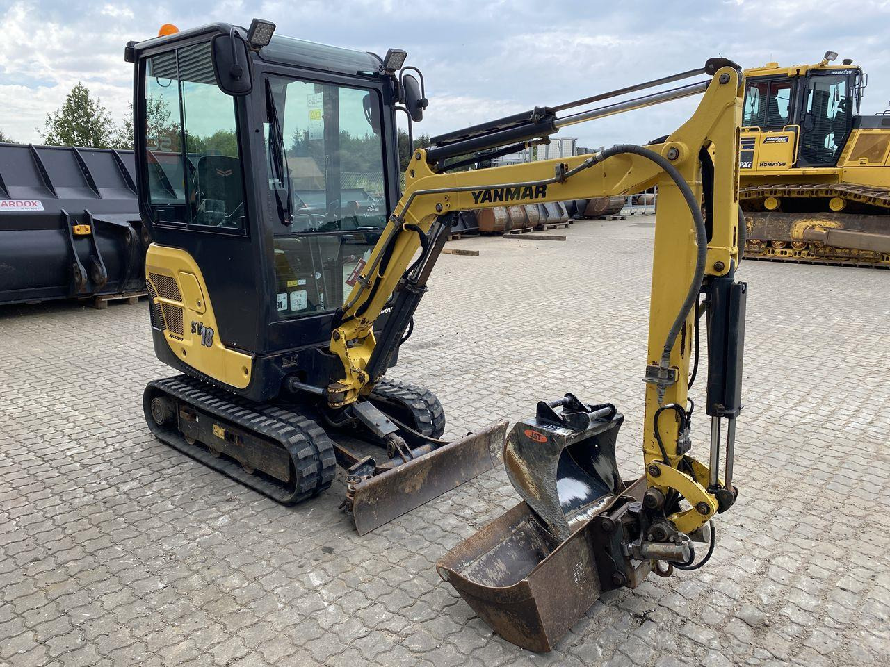 Yanmar SV18 - Мини-экскаватор: фото 5 Yanmar SV18 - Мини-экскаватор: фото 5