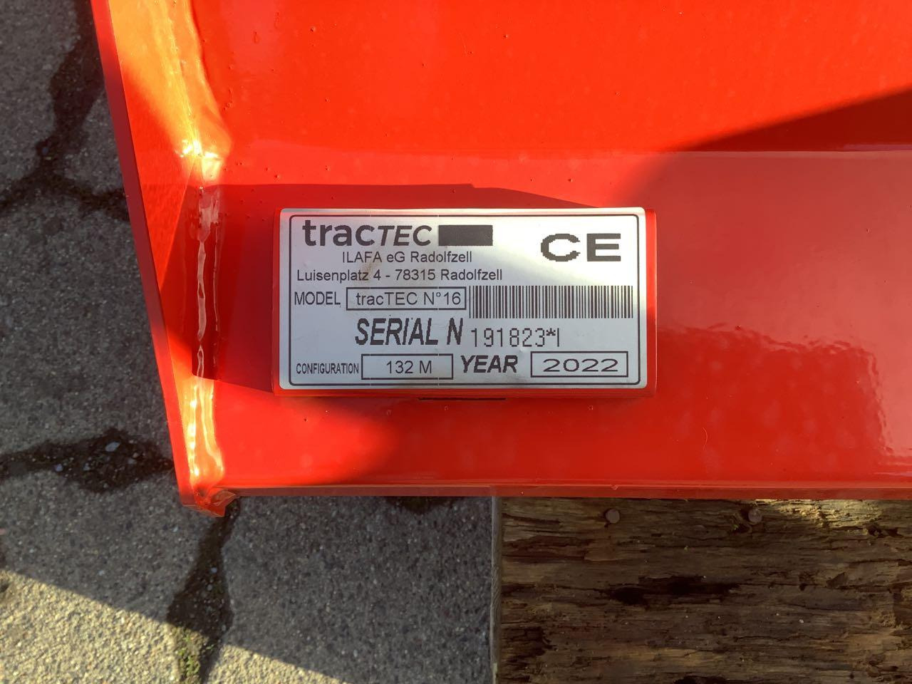 Tractec 16.132 Heckmulcher - Косилка-измельчитель: фото 4 Tractec 16.132 Heckmulcher - Косилка-измельчитель: фото 4