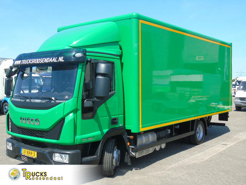 Iveco Eurocargo 75E190 + lift + 3p + EURO 6 - Грузовик с закрытым кузовом: фото 1 Iveco Eurocargo 75E190 + lift + 3p + EURO 6 - Грузовик с закрытым кузовом: фото 1