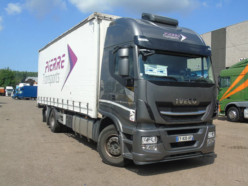 Iveco Stralis 510 + EURO 6 + STEERING AXLE - Тентованный грузовик: фото 4 Iveco Stralis 510 + EURO 6 + STEERING AXLE - Тентованный грузовик: фото 4