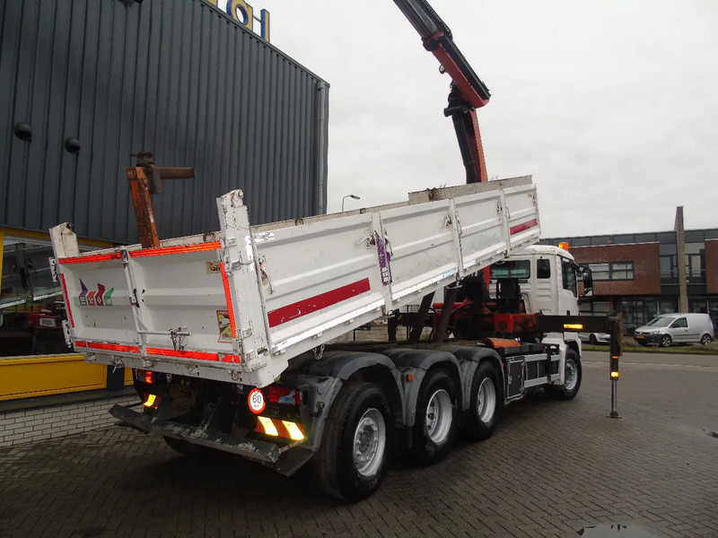 MAN TGS 35.440 + PALFINGER PK23.001eh + 8x4 + tridem steering + euro 5 + REMOTE - Самосвал, Автоманипулятор: фото 4 MAN TGS 35.440 + PALFINGER PK23.001eh + 8x4 + tridem steering + euro 5 + REMOTE - Самосвал, Автоманипулятор: фото 4