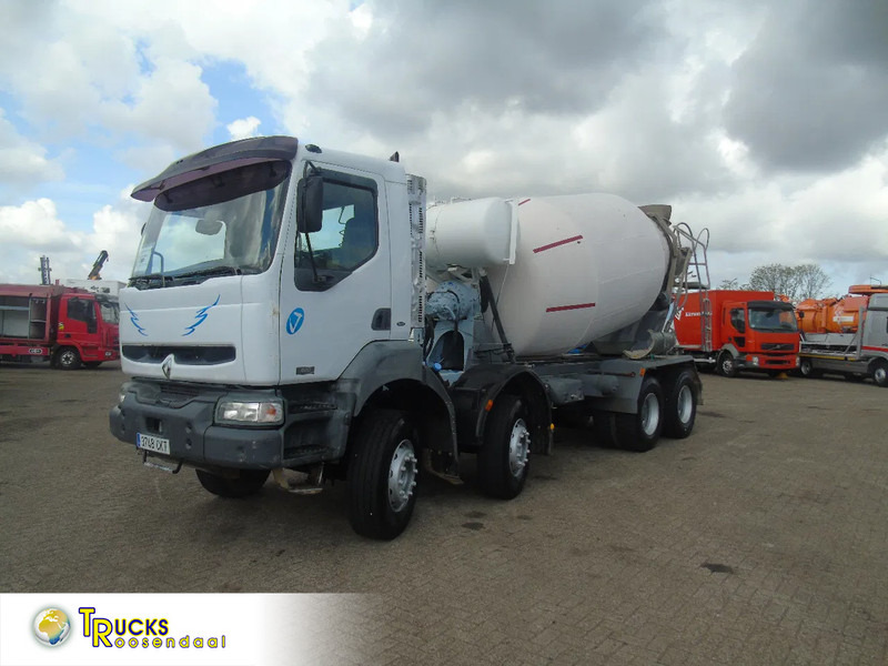 Renault Kerax 420 + 8x4 + manual + spring + 10m3 - Автобетоносмеситель: фото 1 Renault Kerax 420 + 8x4 + manual + spring + 10m3 - Автобетоносмеситель: фото 1