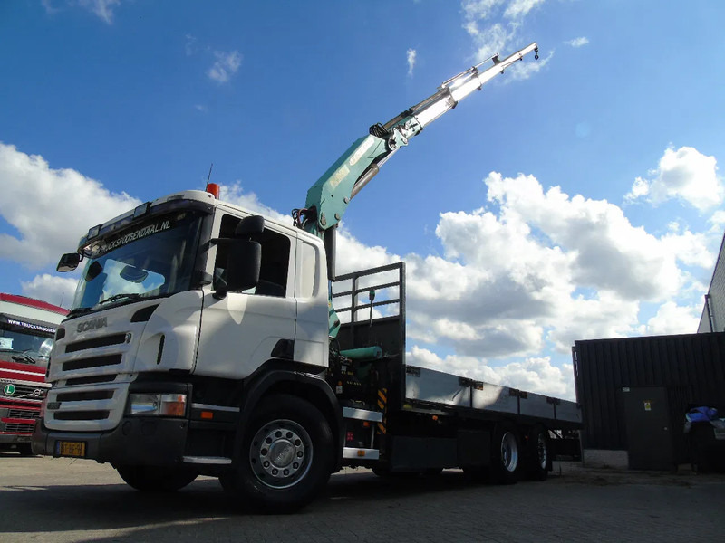 Scania P 380 + PALFINGER PK18.500 5x EXTENTION + 6X2 + STEERING AXLE + REMOTE - Автоманипулятор: фото 3 Scania P 380 + PALFINGER PK18.500 5x EXTENTION + 6X2 + STEERING AXLE + REMOTE - Автоманипулятор: фото 3