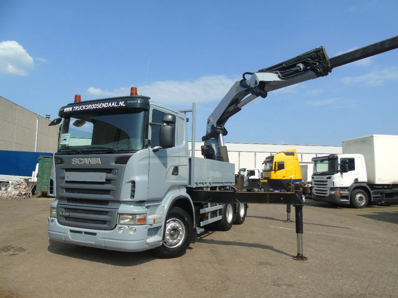 Scania R 420 + PALFINGER 72002 + 7 EXTENTIONS + 6X4 + REMOTE - Автоманипулятор: фото 3 Scania R 420 + PALFINGER 72002 + 7 EXTENTIONS + 6X4 + REMOTE - Автоманипулятор: фото 3