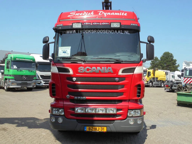 Scania R730 V8 + Euro 5 + Loglift 115Z + 6X4 - Грузовик бортовой/ Платформа: фото 2 Scania R730 V8 + Euro 5 + Loglift 115Z + 6X4 - Грузовик бортовой/ Платформа: фото 2