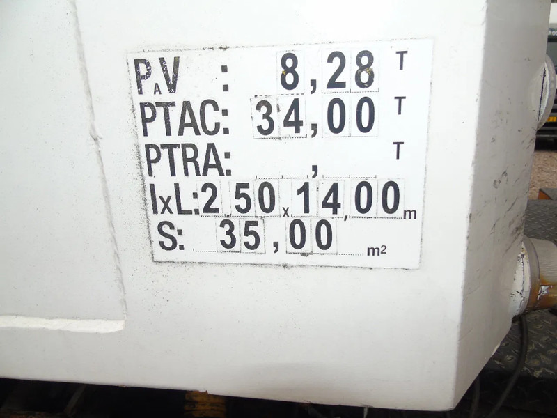 Полуприцеп с подвижным полом Stas 3x axle + walking floor + working perfect: фото 16 Полуприцеп с подвижным полом Stas 3x axle + walking floor + working perfect: фото 16