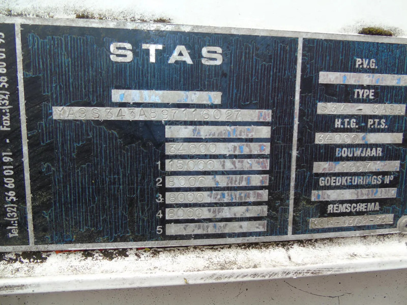 Полуприцеп с подвижным полом Stas 3x axle + walking floor + working perfect: фото 17 Полуприцеп с подвижным полом Stas 3x axle + walking floor + working perfect: фото 17