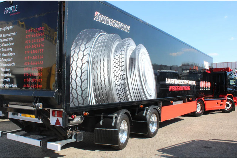 Полуприцеп-фургон Tracon 2x alu axle + lift: фото 9