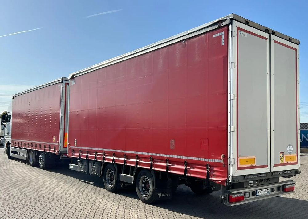 MAN TGX 26.470 z przyczepą Redos - Тентованный грузовик, Тентованный прицеп: фото 4 MAN TGX 26.470 z przyczepą Redos - Тентованный грузовик, Тентованный прицеп: фото 4