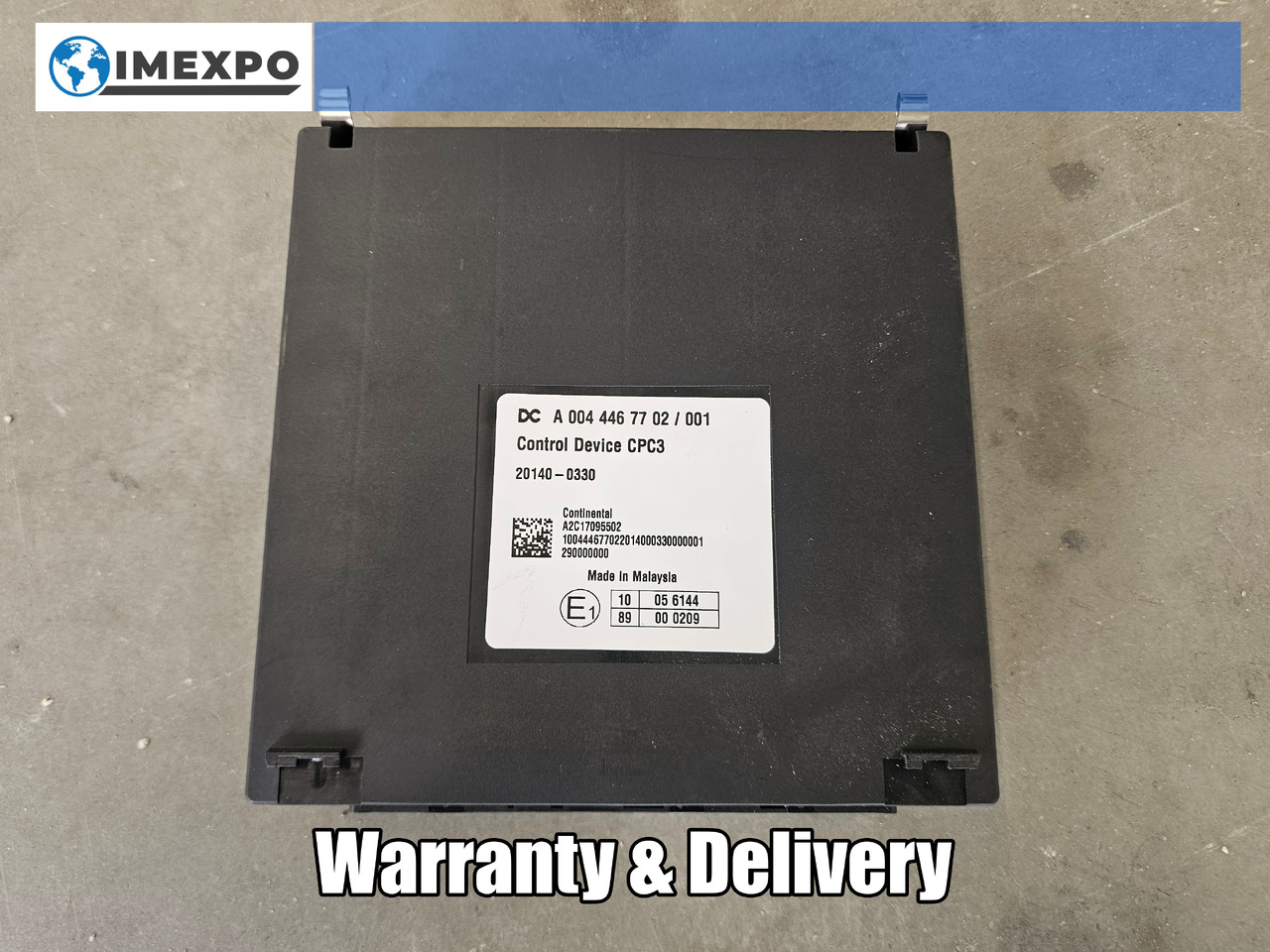 MERCEDES-BENZ ATEGO ACTROS MP4 EURO 6 / CPC3 / A0044467702 - Блок управления: фото 1 MERCEDES-BENZ ATEGO ACTROS MP4 EURO 6 / CPC3 / A0044467702 - Блок управления: фото 1