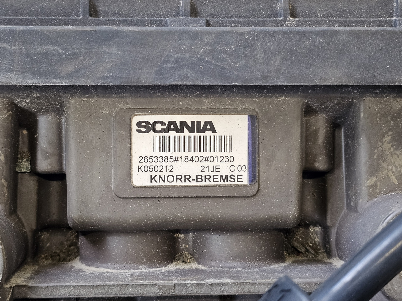 SCANIA S, R, P, G / REAR EBS VALVE / 2653385 / K050212 - Тормозной клапан: фото 4 SCANIA S, R, P, G / REAR EBS VALVE / 2653385 / K050212 - Тормозной клапан: фото 4