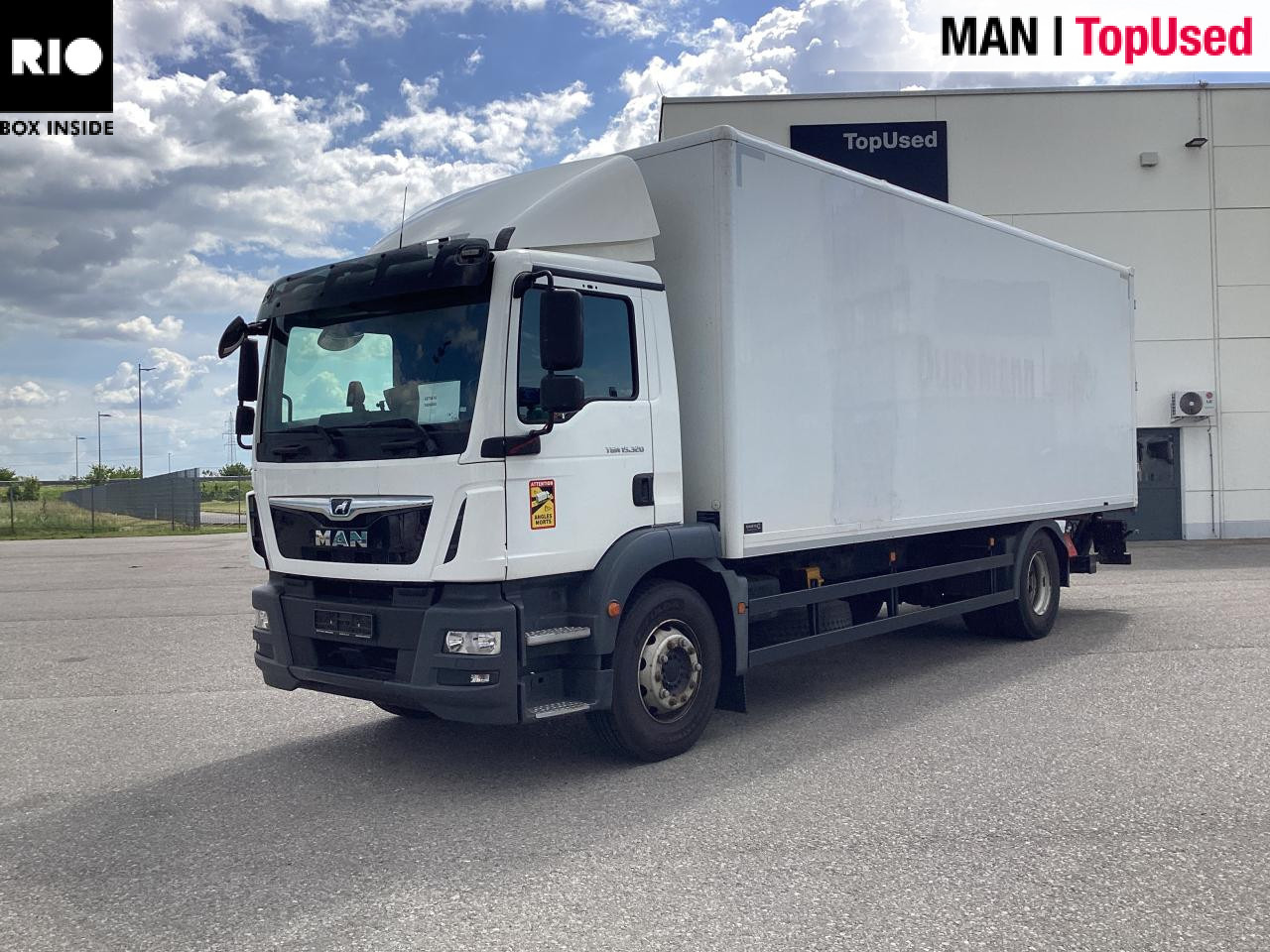 MAN TGM 15.320 4X2 BL - Грузовик с закрытым кузовом: фото 1 MAN TGM 15.320 4X2 BL - Грузовик с закрытым кузовом: фото 1
