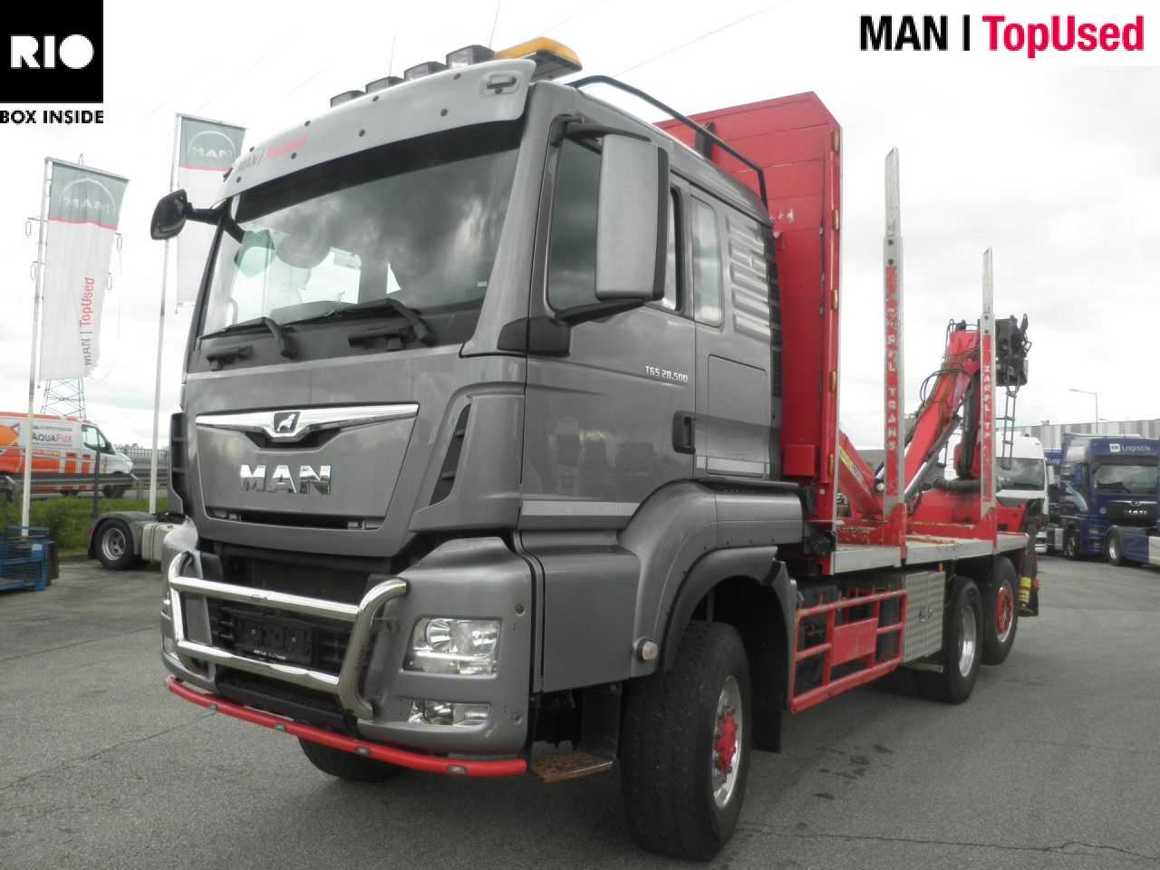MAN TGS 28.500 6X4-4 BL - Лесовоз: фото 1 MAN TGS 28.500 6X4-4 BL - Лесовоз: фото 1