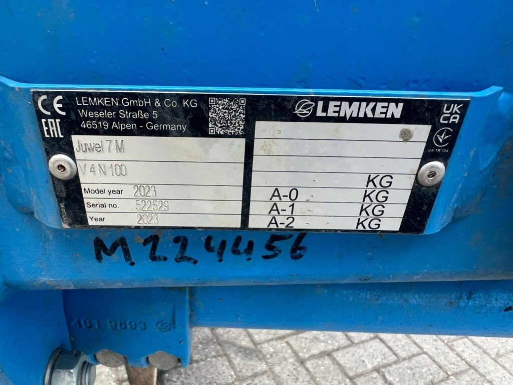 LEMKEN 4-scissor vario plough - Техника для обработки почвы: фото 3 LEMKEN 4-scissor vario plough - Техника для обработки почвы: фото 3