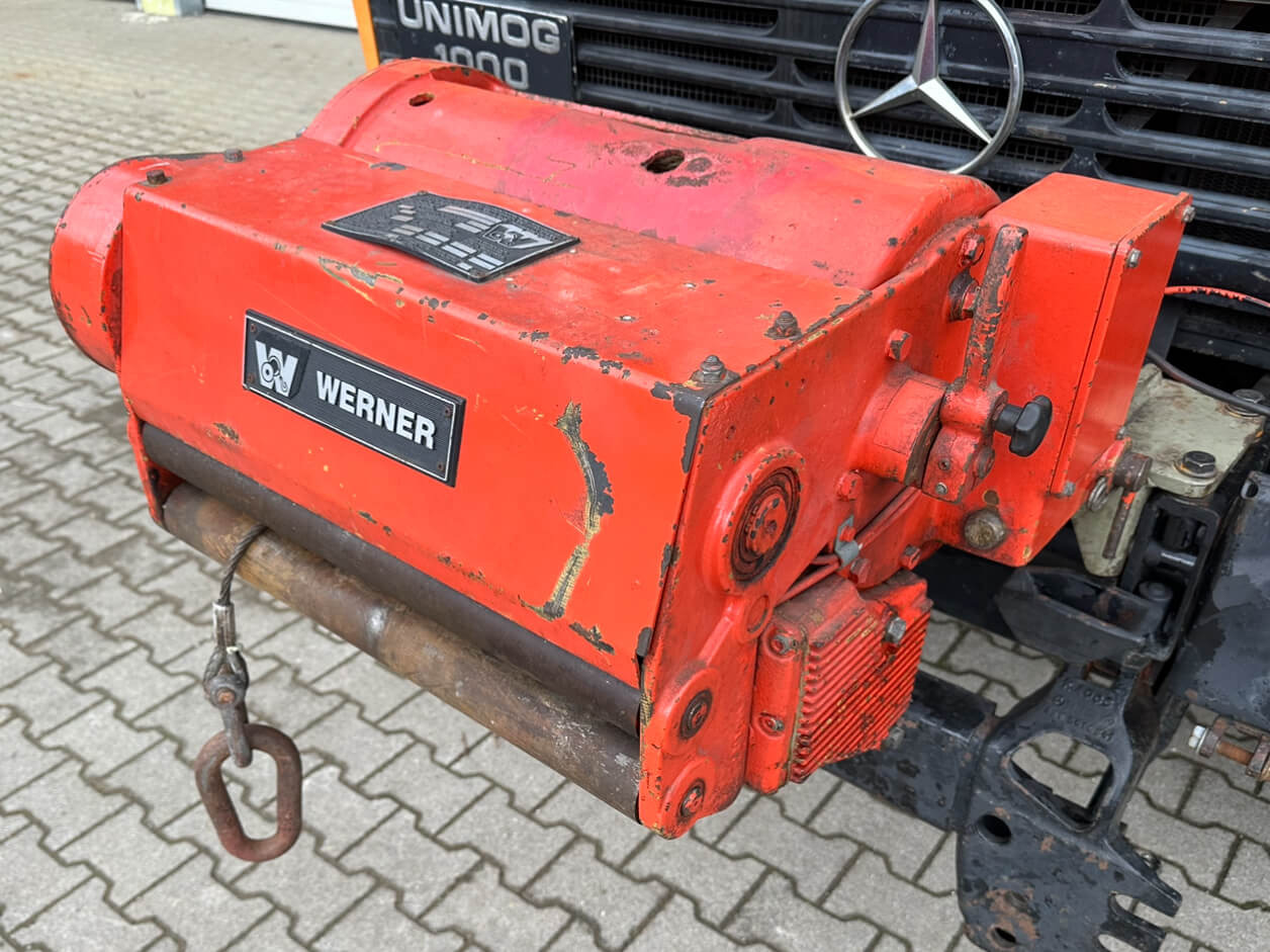 Unimog Frontanbau Seilwinde Werner F30.1M1HW1708 - Лебёдка: фото 5 Unimog Frontanbau Seilwinde Werner F30.1M1HW1708 - Лебёдка: фото 5