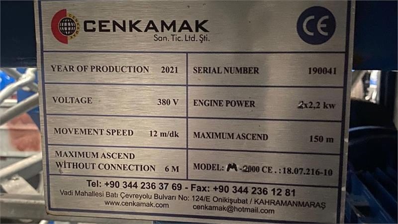 Ножничный подъемник Mega-Tower Byggeelevatorer arbejdsplatformen, Bygg: фото 21 Ножничный подъемник Mega-Tower Byggeelevatorer arbejdsplatformen, Bygg: фото 21