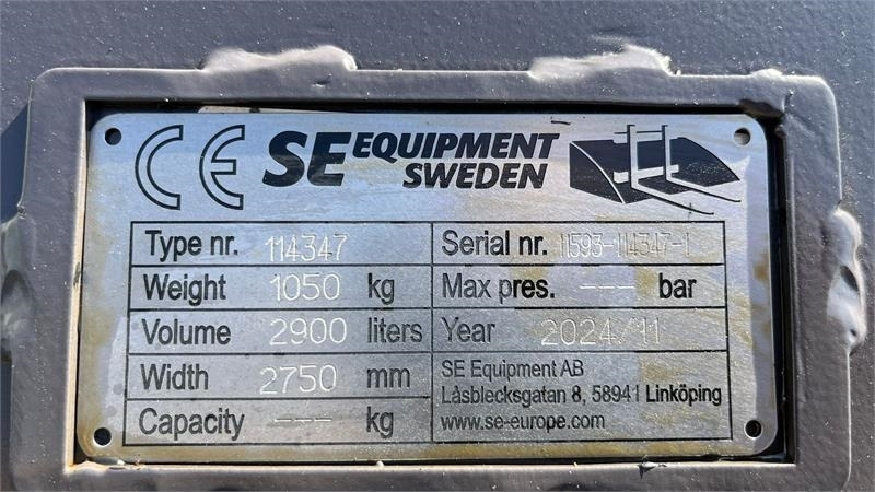 SE AB 2,9m3 skovl med Volvo beslag på. Den er 2. - Ковш для Строительной техники: фото 3 SE AB 2,9m3 skovl med Volvo beslag på. Den er 2. - Ковш для Строительной техники: фото 3