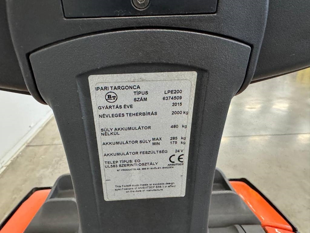 Toyota 10792 LPE 200  - Тележка: фото 4 Toyota 10792 LPE 200  - Тележка: фото 4