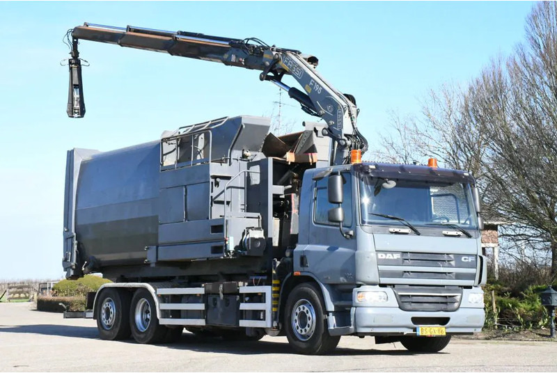 DAF CF75/310 FAN !!KRAAN/HAAK!!PERSCONTAINER!!HIGH PRESURRE CLEANING!!HOGEDRUK REINIGING!!HOCH DRUCK WASHEN SYSTEM!!REINIGING!GEJO B - Крюковой мультилифт, Автоманипулятор: фото 1 DAF CF75/310 FAN !!KRAAN/HAAK!!PERSCONTAINER!!HIGH PRESURRE CLEANING!!HOGEDRUK REINIGING!!HOCH DRUCK WASHEN SYSTEM!!REINIGING!GEJO B - Крюковой мультилифт, Автоманипулятор: фото 1