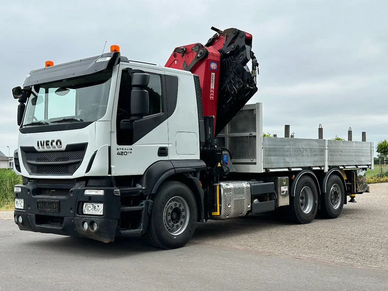 Автоманипулятор Iveco Stralis 420 2015!!TRUCK HMF50TM/FLY-JIB! WINCH/LIER!ROOF/DACH!!MANUTENTION!!: фото 7