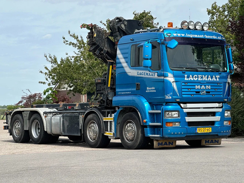 MAN TGA 35.440 8x2 HIAB 37TM!!RADIO REMOTE/CONTAINER SYSTEM! - Тросовый мультилифт, Автоманипулятор: фото 2 MAN TGA 35.440 8x2 HIAB 37TM!!RADIO REMOTE/CONTAINER SYSTEM! - Тросовый мультилифт, Автоманипулятор: фото 2