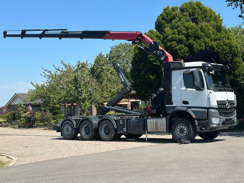 Mercedes-Benz Arocs 3251 8x4 TRIPLE!!28TM KRAAN/HAAK!!EURO6!!TOP! ZERO EMISSIE 2030!! - Крюковой мультилифт, Автоманипулятор: фото 3 Mercedes-Benz Arocs 3251 8x4 TRIPLE!!28TM KRAAN/HAAK!!EURO6!!TOP! ZERO EMISSIE 2030!! - Крюковой мультилифт, Автоманипулятор: фото 3