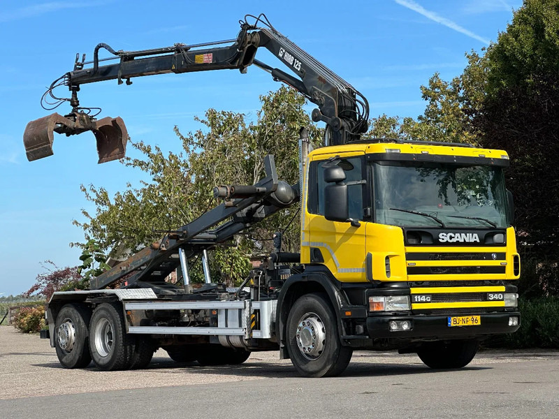 Scania R114-340 6x2 !!KRAAN/CONTAINER/KABEL!!MANUELL!! - Тросовый мультилифт, Автоманипулятор: фото 1 Scania R114-340 6x2 !!KRAAN/CONTAINER/KABEL!!MANUELL!! - Тросовый мультилифт, Автоманипулятор: фото 1