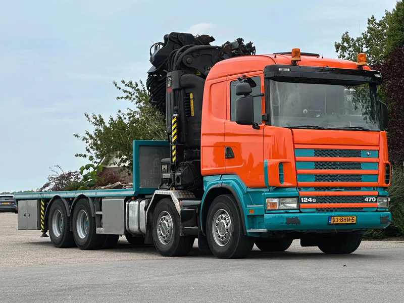 Scania R124-470 8X4!! HIAB70TM/FLY-JIB!!WINCH/LIER!!TOP!! - Автоманипулятор: фото 2 Scania R124-470 8X4!! HIAB70TM/FLY-JIB!!WINCH/LIER!!TOP!! - Автоманипулятор: фото 2