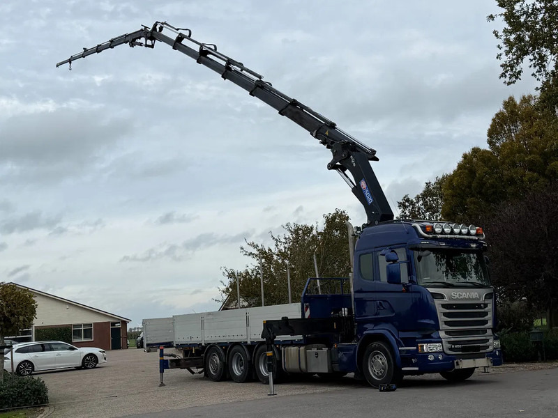 Scania R450 8X4 TRIPLE !!EURO6!! 50TM/JIB/!!TOP!!ROOF/DACH/MONTAGE!!MANUTENTION!! CRANE!!GRUE!! - Автоманипулятор: фото 1 Scania R450 8X4 TRIPLE !!EURO6!! 50TM/JIB/!!TOP!!ROOF/DACH/MONTAGE!!MANUTENTION!! CRANE!!GRUE!! - Автоманипулятор: фото 1