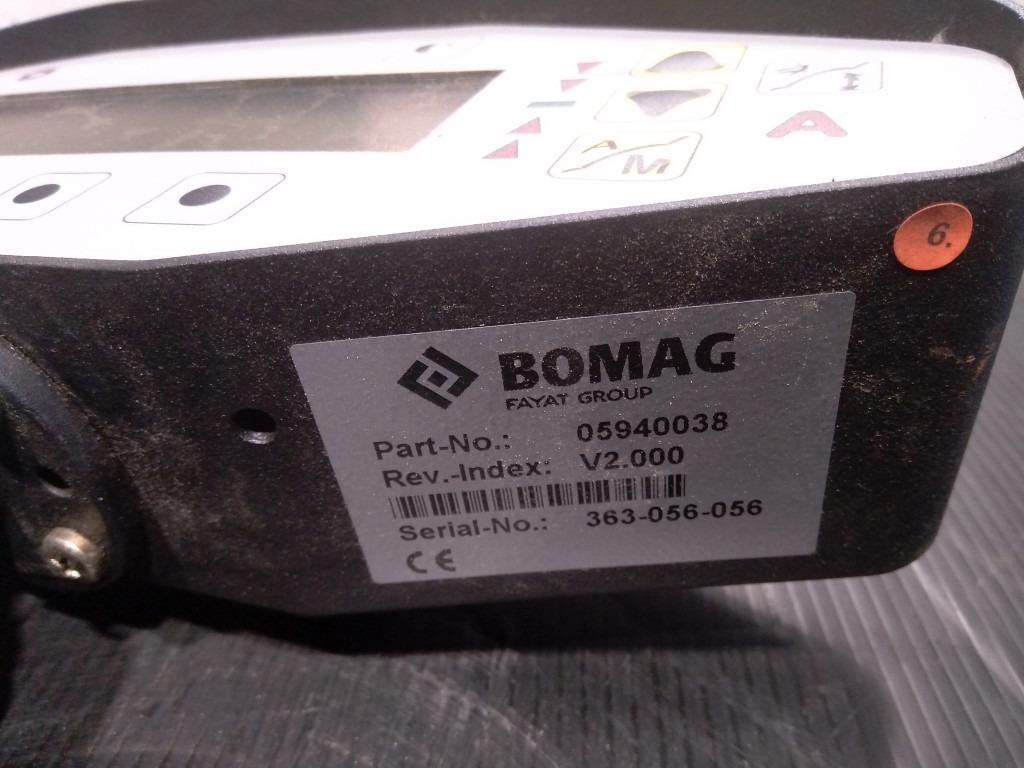 Bomag BM2000-75 - - Приборная панель для Строительной техники: фото 4 Bomag BM2000-75 - - Приборная панель для Строительной техники: фото 4
