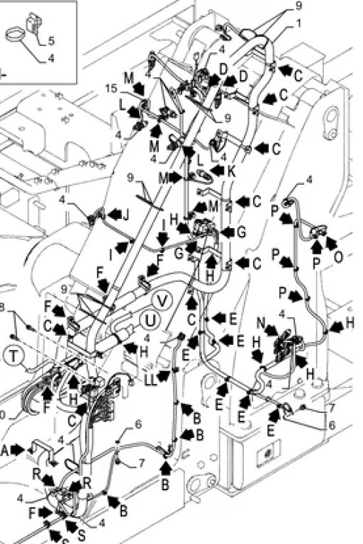 Case KBR15103 - KBR15102 - Кабели/ Провода для Строительной техники: фото 1 Case KBR15103 - KBR15102 - Кабели/ Провода для Строительной техники: фото 1