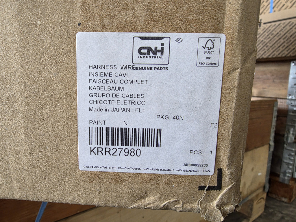 Case KRR27980 - krr27980 - Кабели/ Провода для Строительной техники: фото 3 Case KRR27980 - krr27980 - Кабели/ Провода для Строительной техники: фото 3