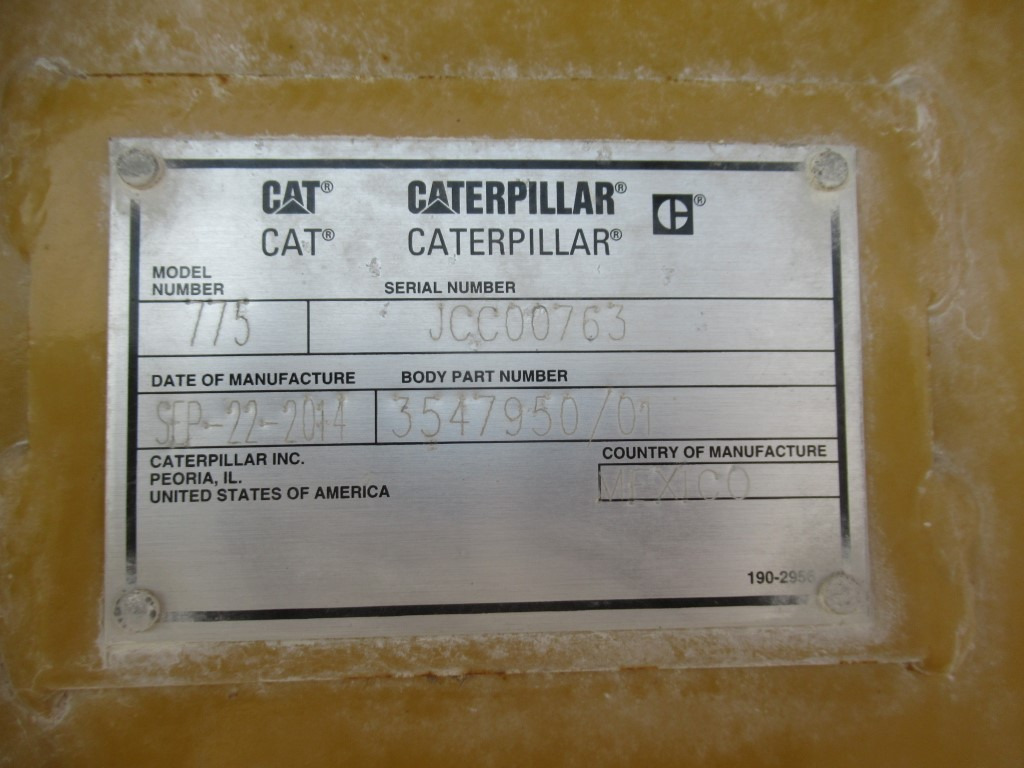 Caterpillar 3547910 - 3547900 - Кузов для самосвала: фото 1 Caterpillar 3547910 - 3547900 - Кузов для самосвала: фото 1