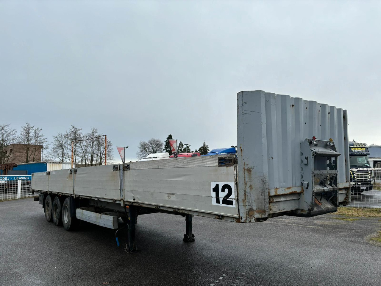 Krone SD P - Полуприцеп бортовой/ Платформа: фото 2 Krone SD P - Полуприцеп бортовой/ Платформа: фото 2