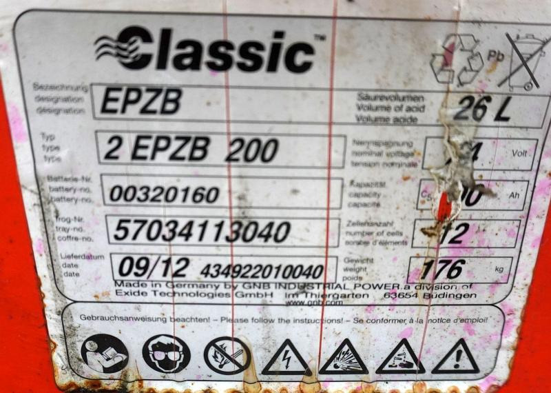 EXIDE 24 Volt 2 PzB 200 Ah - Аккумулятор: фото 5 EXIDE 24 Volt 2 PzB 200 Ah - Аккумулятор: фото 5