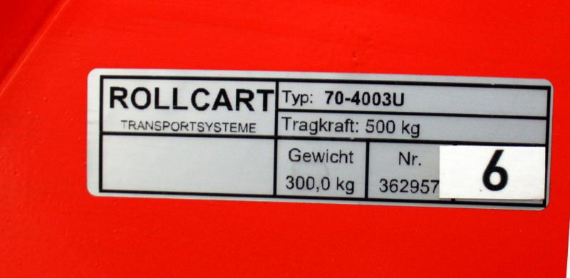GABRIEL Rollcart B-Frame - Прицеп бортовой/ Платформа: фото 5 GABRIEL Rollcart B-Frame - Прицеп бортовой/ Платформа: фото 5