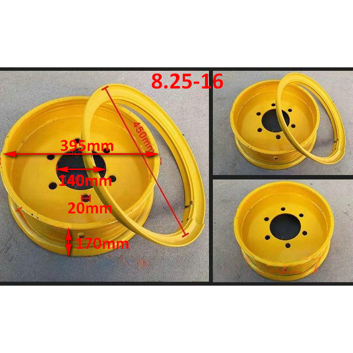 Новый Колесный диск для Колёсных погрузчиков Qingdao Promising Wheel Rim for China Loader: фото 6